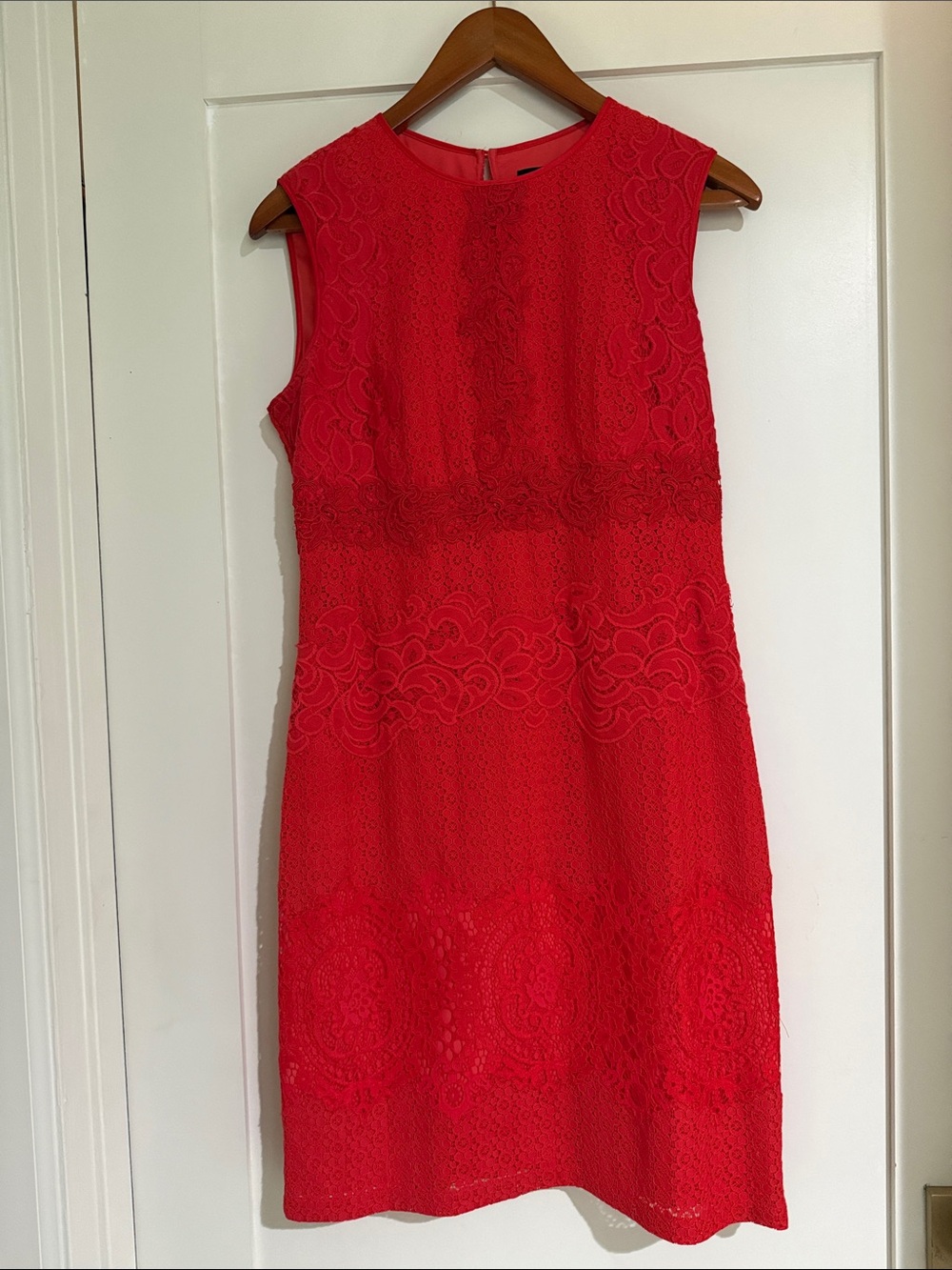 Karen Millen Red Lace Mini Dress